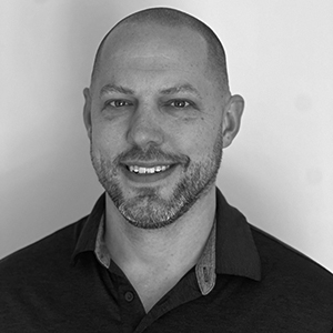 Adam Yaws headshot_Product Sales Manager_Harness_grayscale