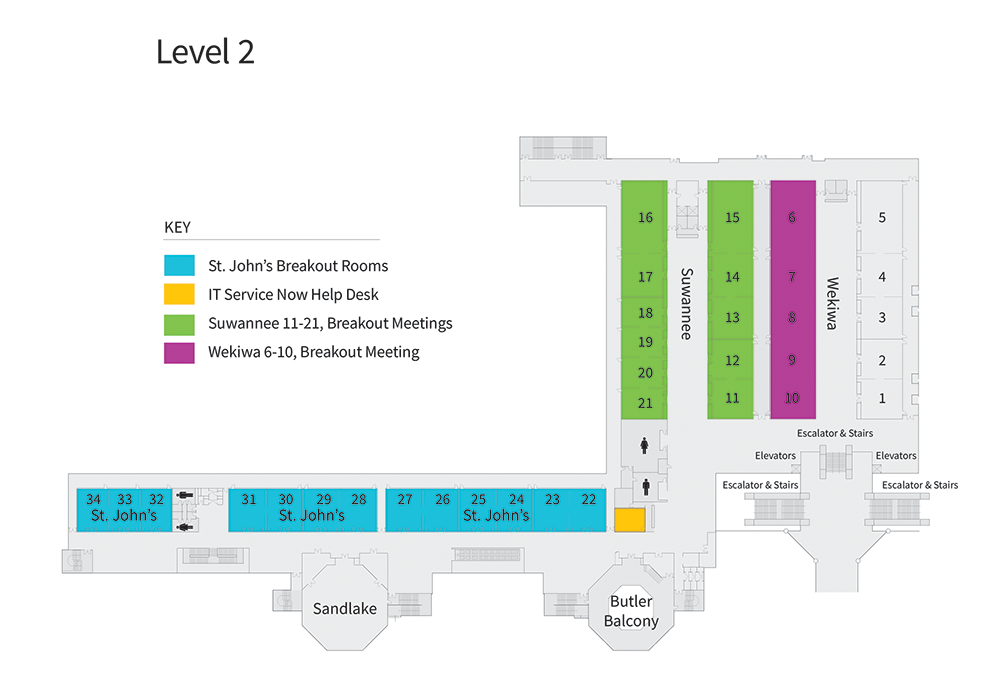 <div style="margin-left:22px;">Rosen Shingle Creek | Level 2</div>