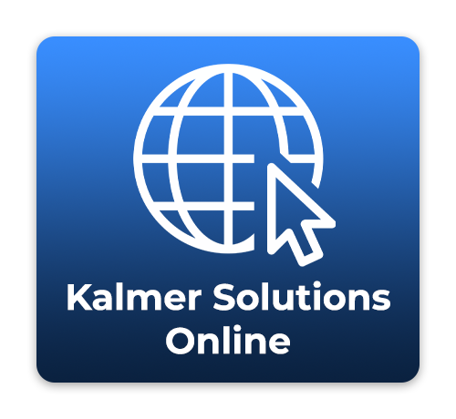 kalmer solutions buttons website