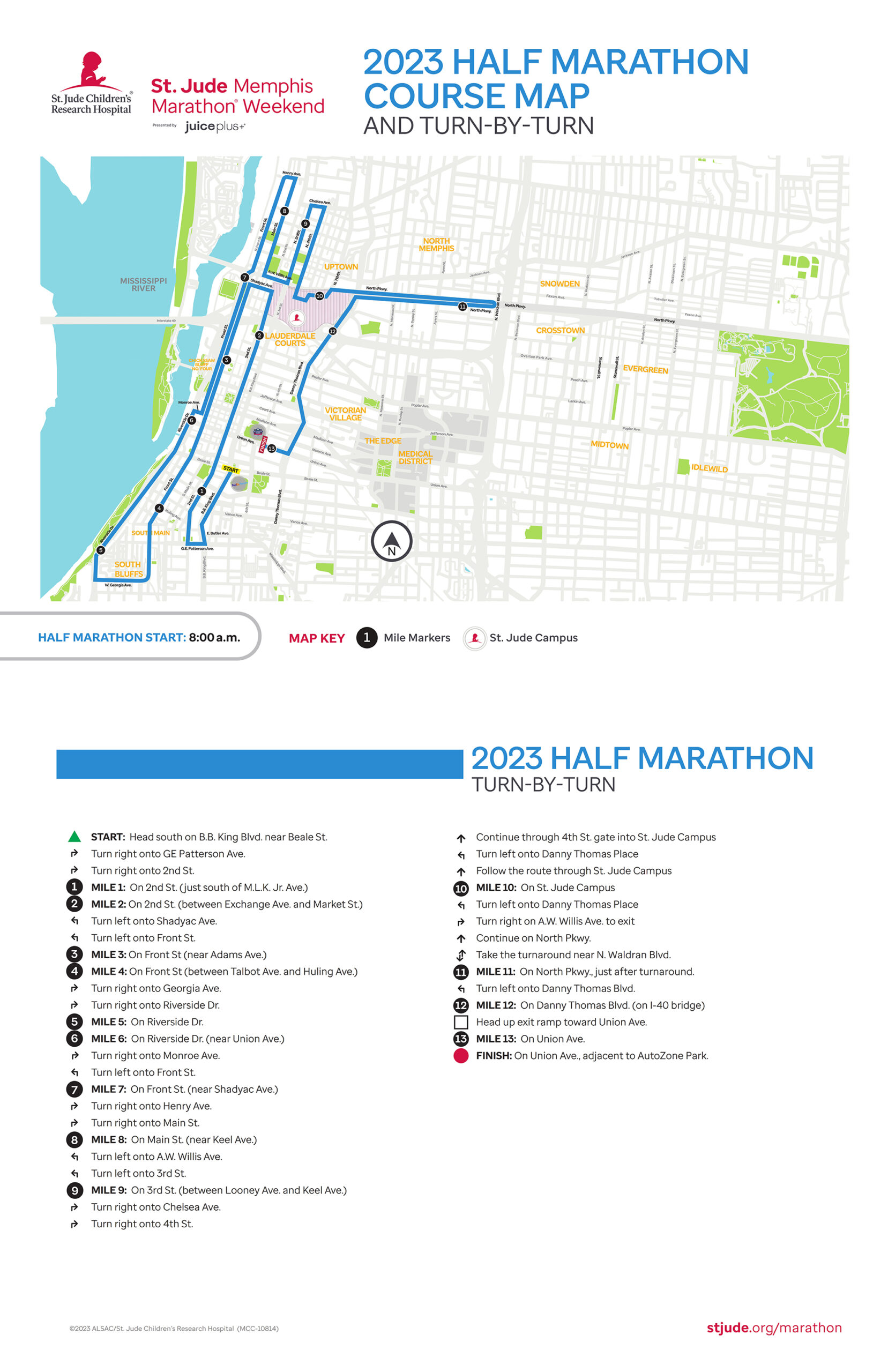 <div style="margin-left:20px;">2023 Half Marathon Course</div>