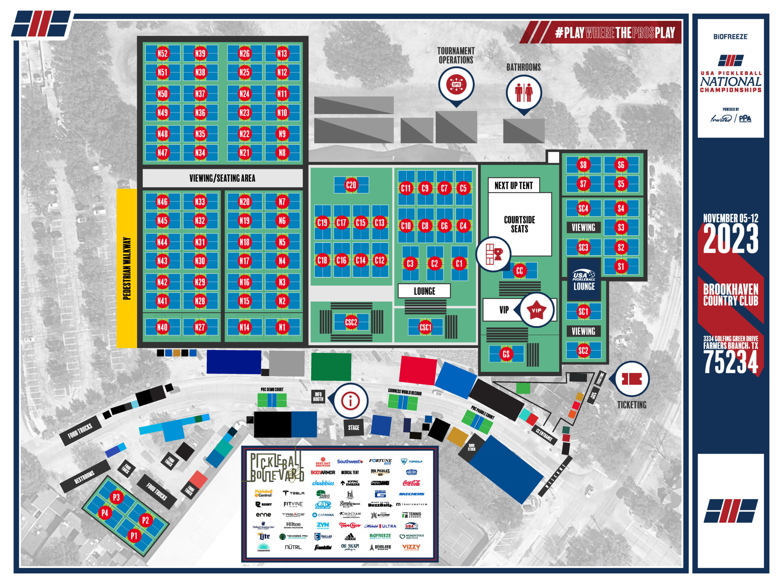 pickleball map updated 11-6