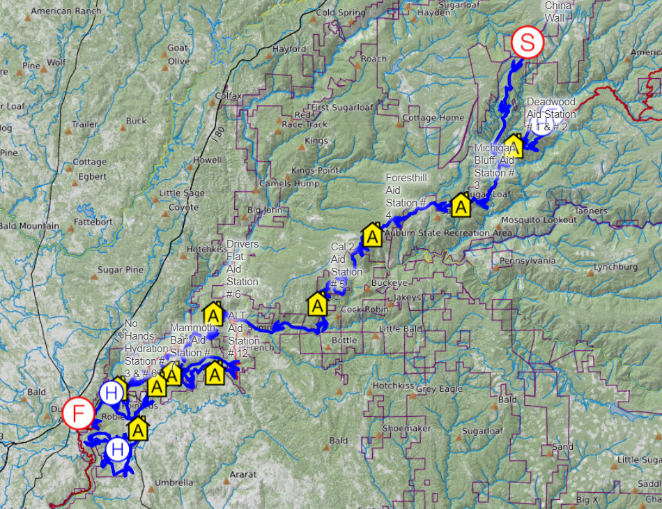 canyons 100m