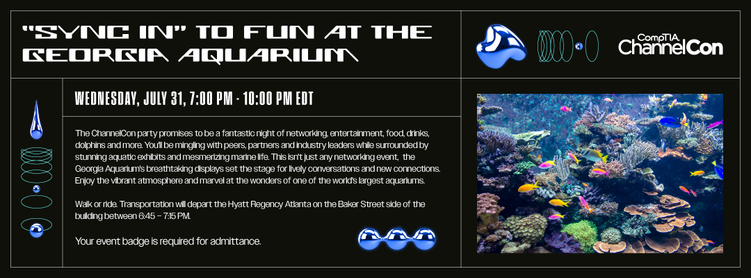 ChannelCon Party at Georgia Aquarium v1