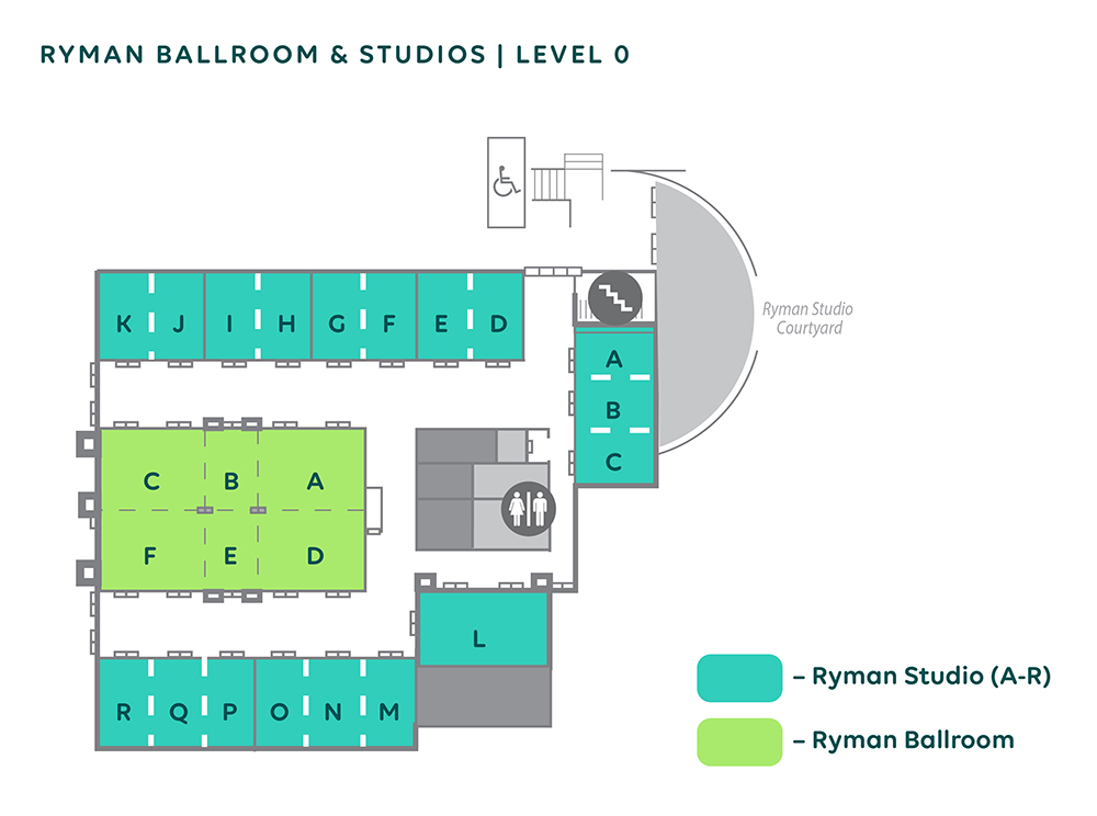 Ryman Ballroom & Studios | Level 0