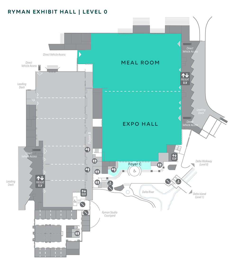 Ryman Exhibit Hall | Level 0